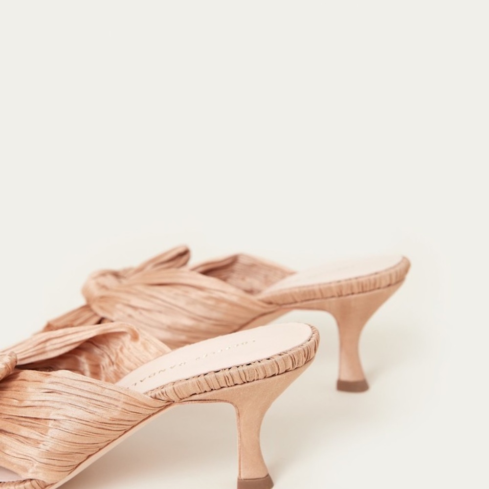 Loeffler Randall Eugenia Bow Mule in Dune - Picture 11 of 13